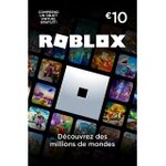 Roblox Gift Card Digital Code 10 EUR FR