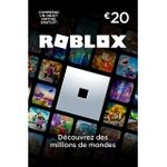 Roblox Gift Card Digital Code 20 EUR FR