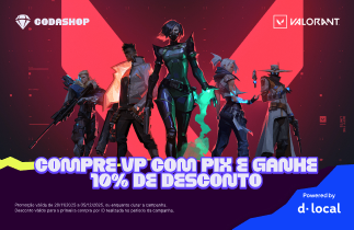 Campanha VALORANT 10% OFF – Novembro 2025
