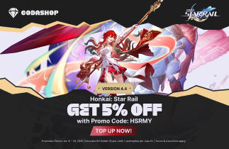 5% OFF Honkai: Star Rail Top-Ups
