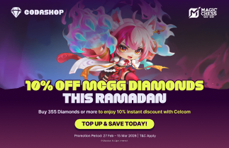 10% OFF MCGG Diamonds this Ramadan 🌙💎