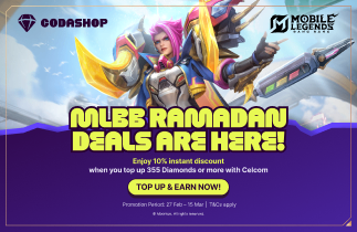 Get 10% Off MLBB Top Ups This Ramadan with Celcom!