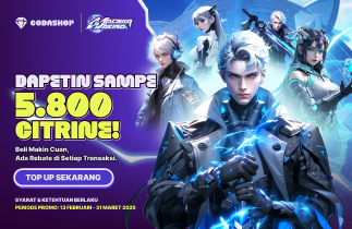 Rebate Sampai 5.800 Citrine!