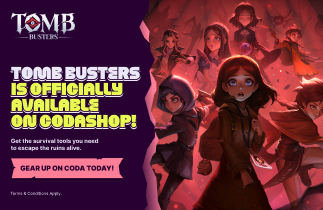 ¡Prepárate para Tomb Busters con Codashop!