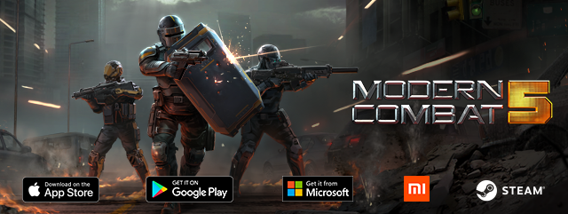 Modern Combat 5 na App Store
