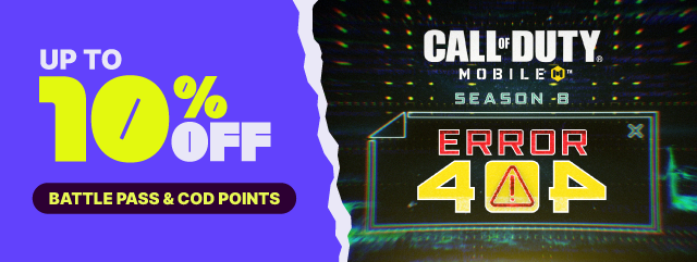 Call of Duty Mobile - Recarga CP 8000 CoD Points + 2800 Bonus