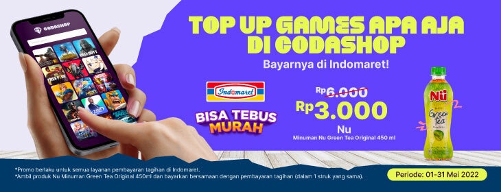 Indomaret Discount on Codashop Indonesia