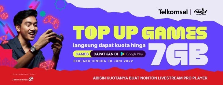 Telkomsel Bonus on Codashop Indonesia