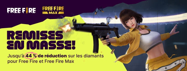 Free Fire Promo on Codashop France