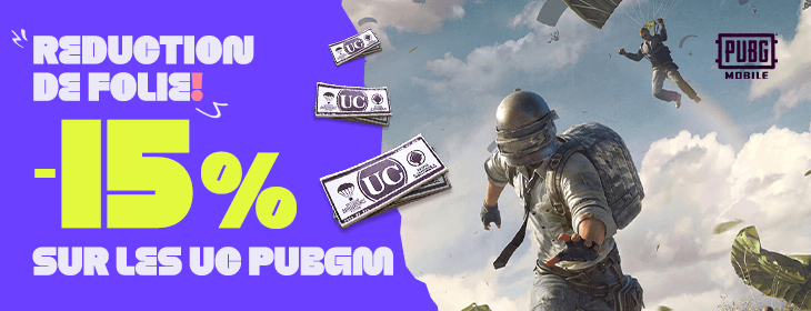 PUBG Discount on Codashop France