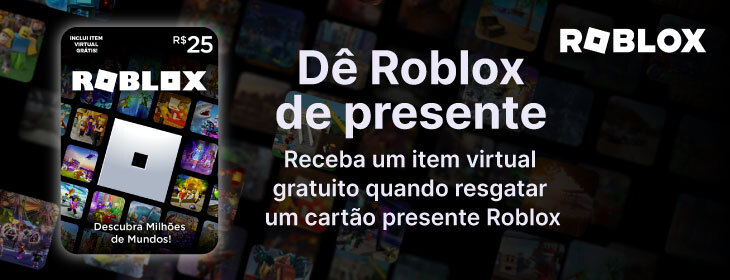 Cartao De Roblox  MercadoLivre 📦