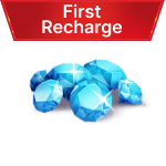 500 Diamonds (250+250) first recharge!