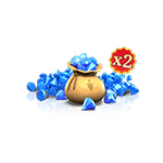 300 Diamonds (150+150) first recharge!