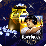 G-IV '26 S1 Legend EX Iván Rodríguez (Lv.70) + 18 Diamonds (18 Paid/0 Free)