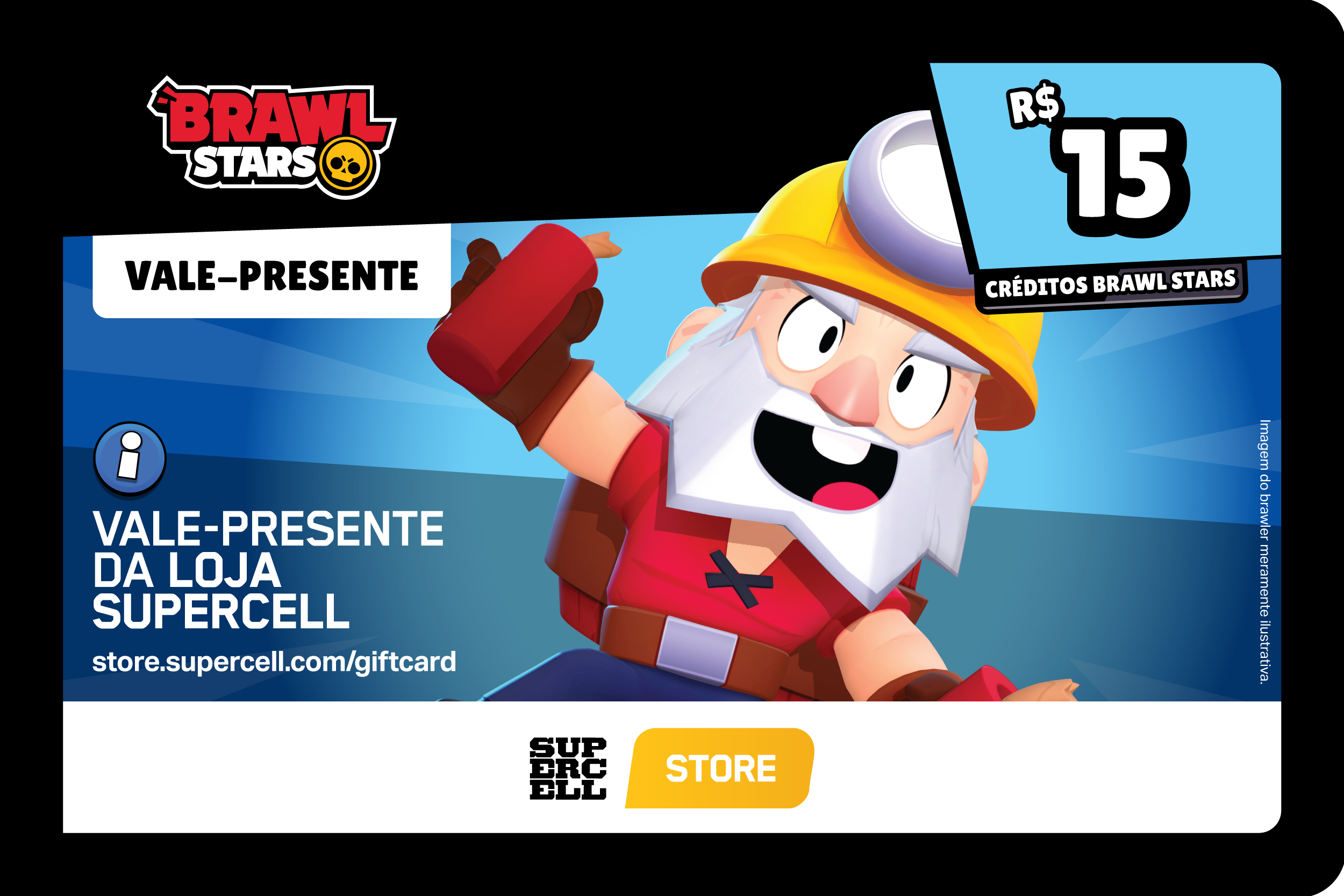 Supercell Brawl Stars 15 BRL Digital BR