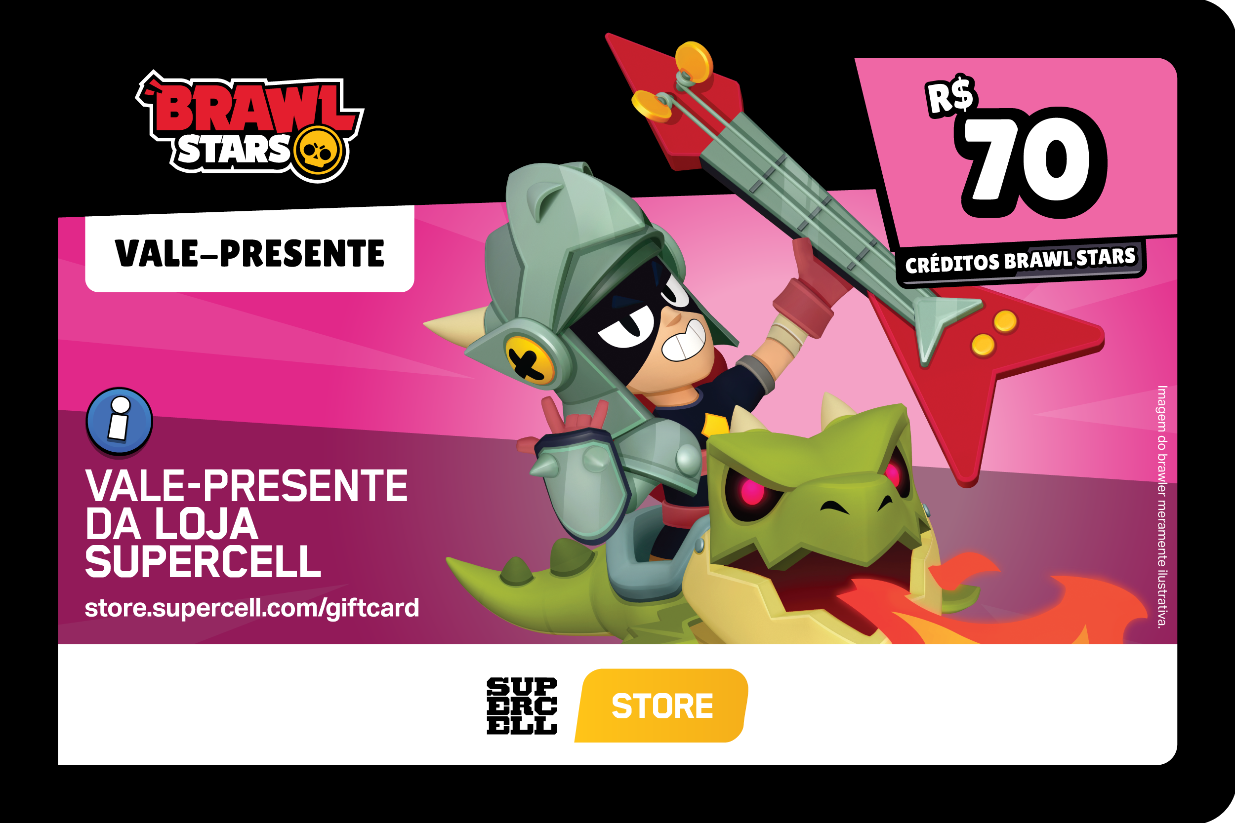 Supercell Brawl Stars 70 BRL Digital BR
