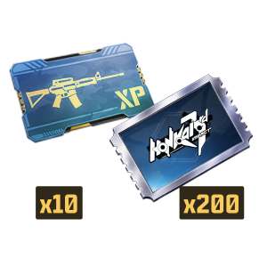 10 WEAPON XP CARDS + 200 HONKAI POINTS AS BONUS